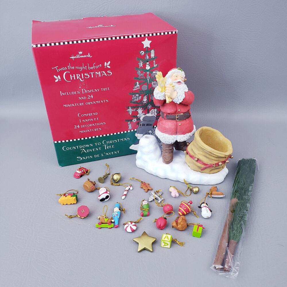 Hallmark Twas The Night Before Christmas Advent Tree
